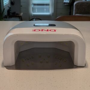 DND LED Nail Lamp in White and Gray